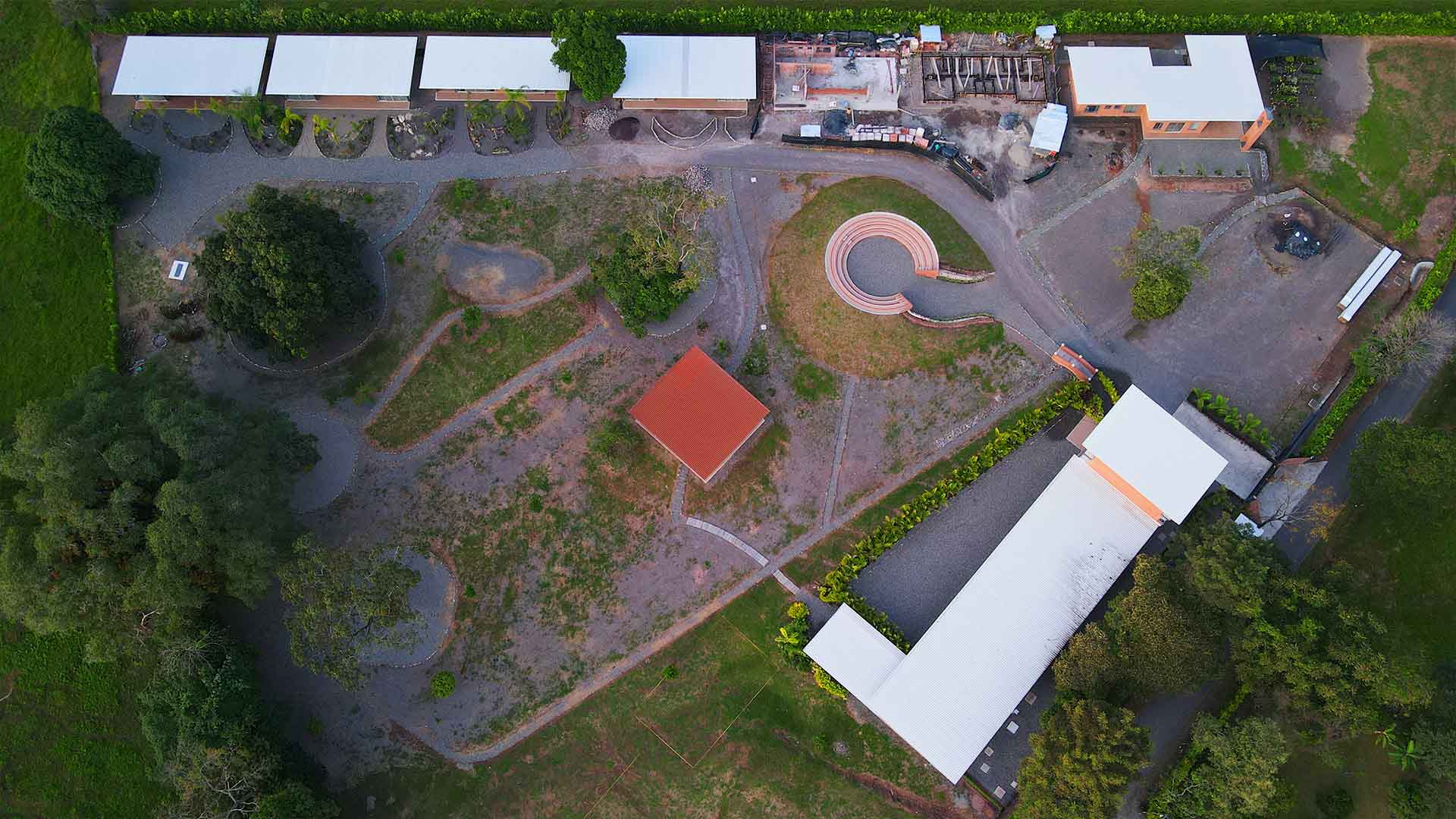 Ortofoto de cubiertas del centro natta.